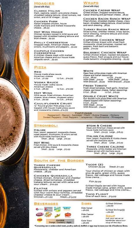 Crafting Flavor: Explore Our Delicious Union Craft House Menu
